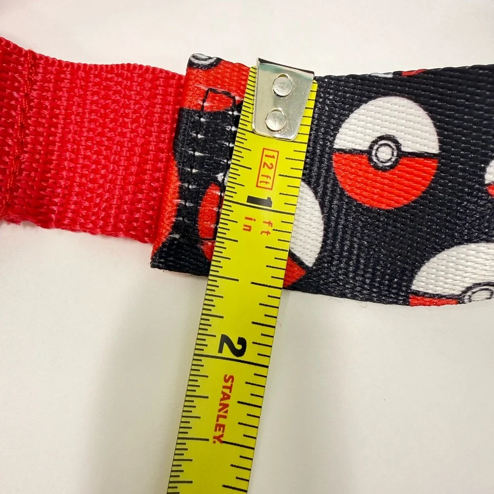 Stanley Red and Gray Kids Belt with Poké Ball Buckle